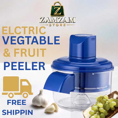 Automatic Electric Fruit &amp; Vegetable Peeler – Fast &amp; Effortless Peeling Machine