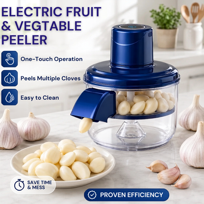 Automatic Electric Fruit & Vegetable Peeler – QuickPeel Kitchen Peeling Machine